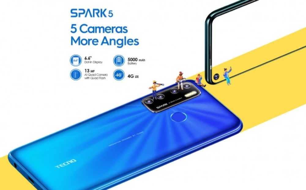 TECNO Spark 5 Smartphone Specifications